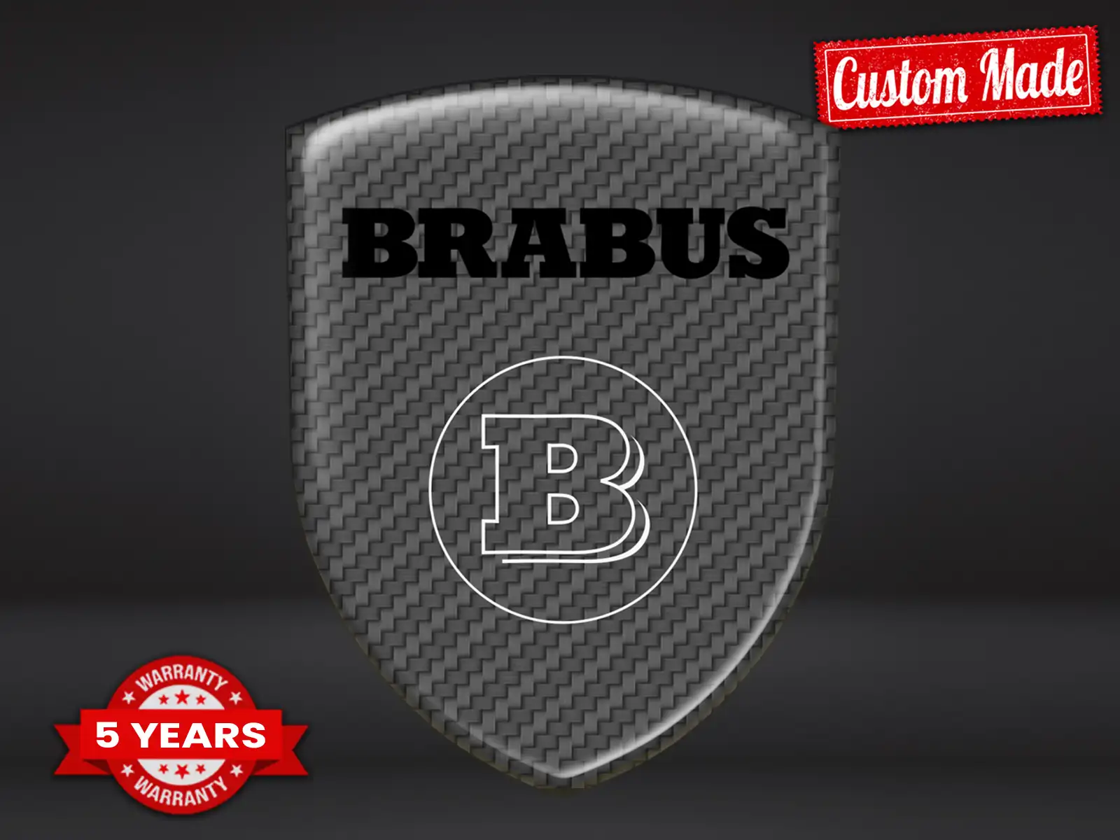 Brabus Wandaufkleber Auto Universal Hochwertig Pro